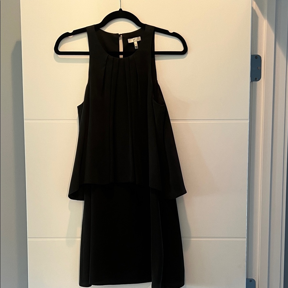 Joie Black High Low Sleeveless Dress